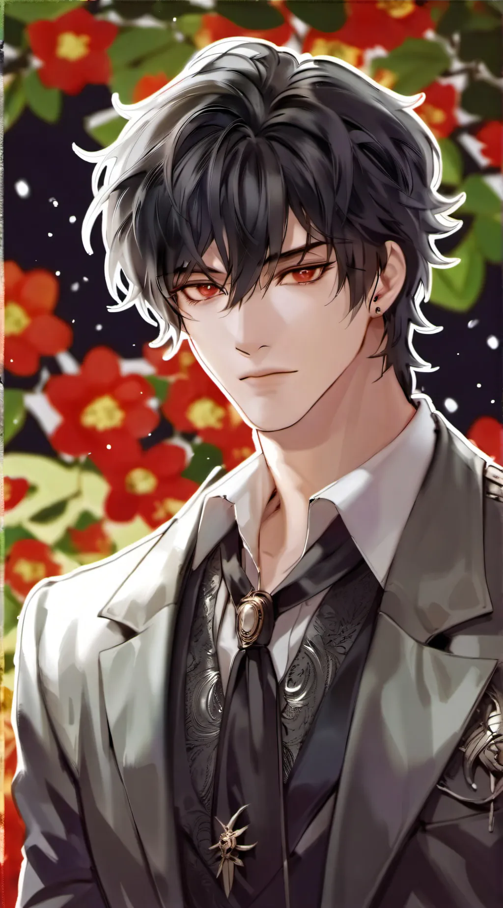 ai character: Mark background