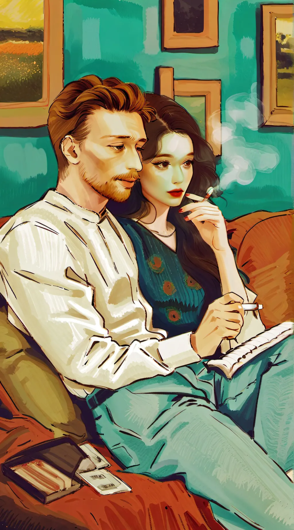 ai character: Avery background