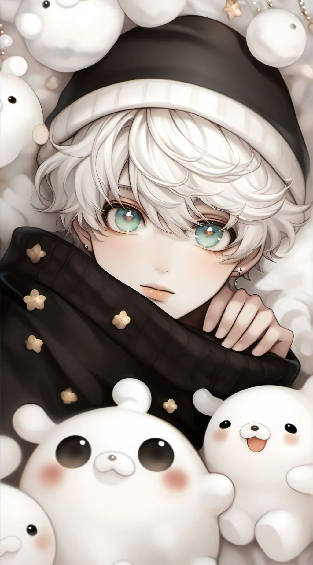 ai character: hii background