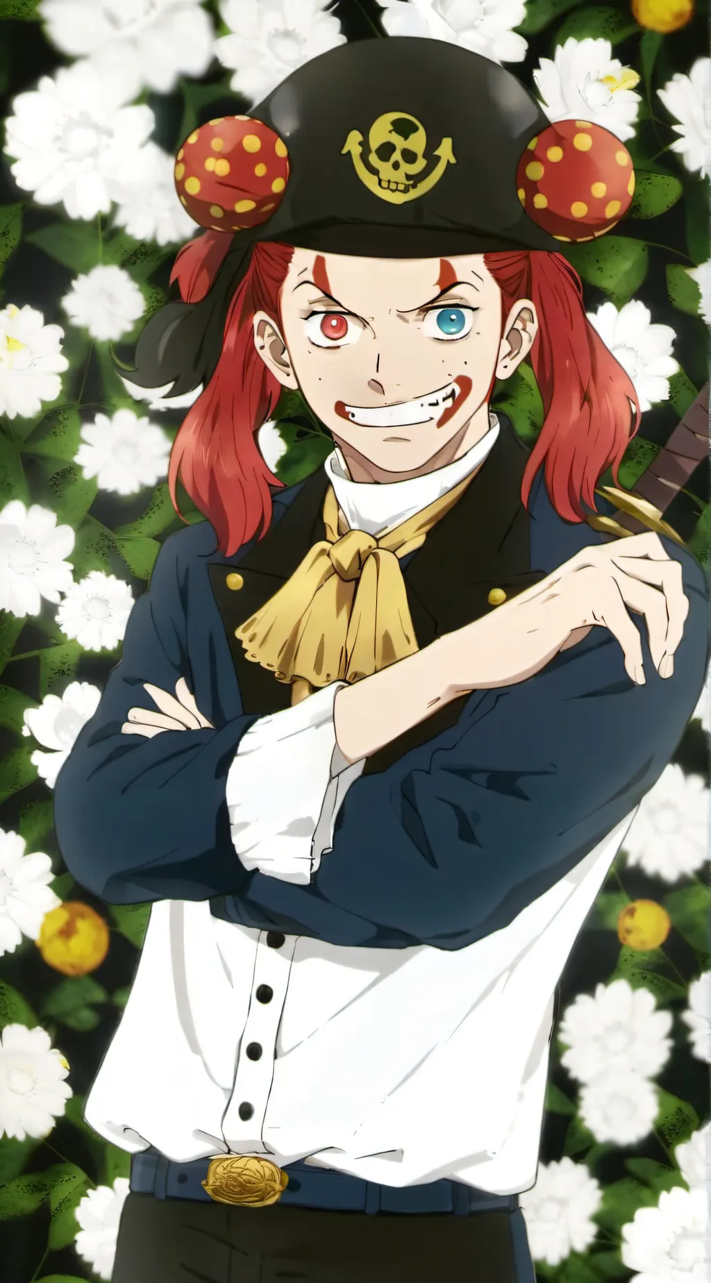 ai character: Buggy D. clown background