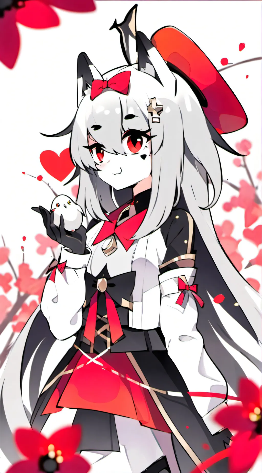 ai character: 50k but vaggie  background