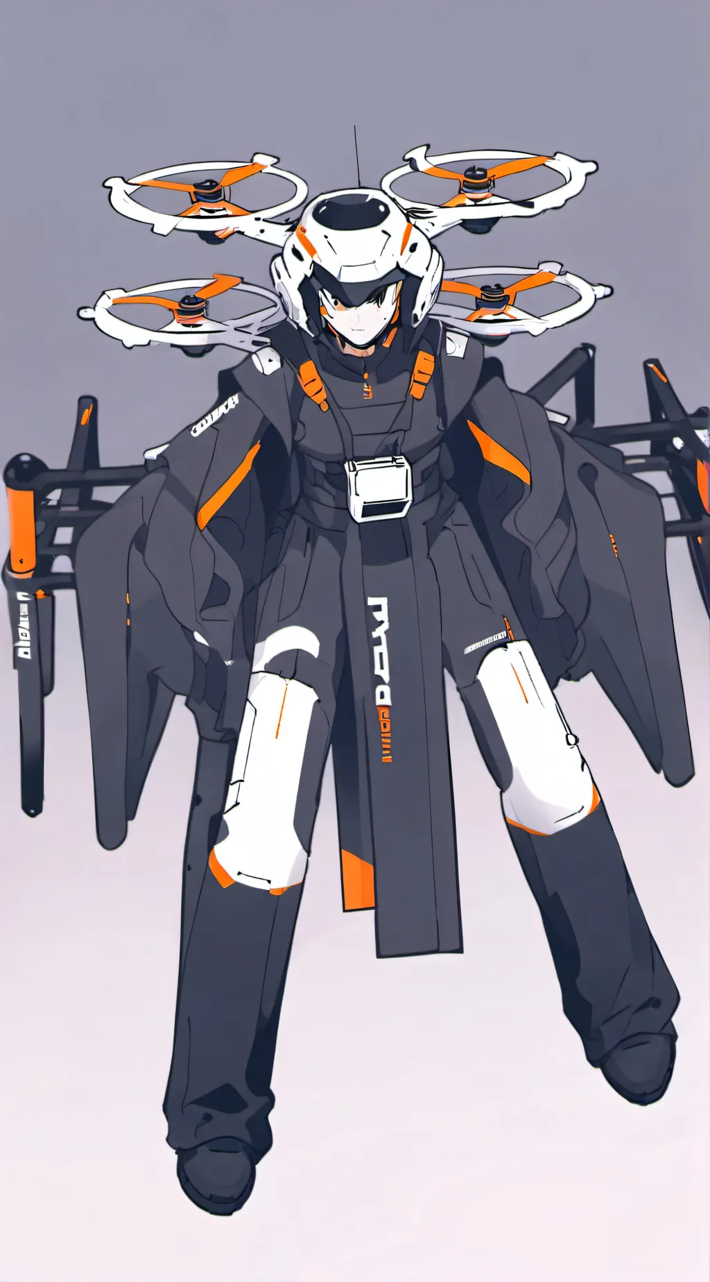 ai character: murder drones :D background