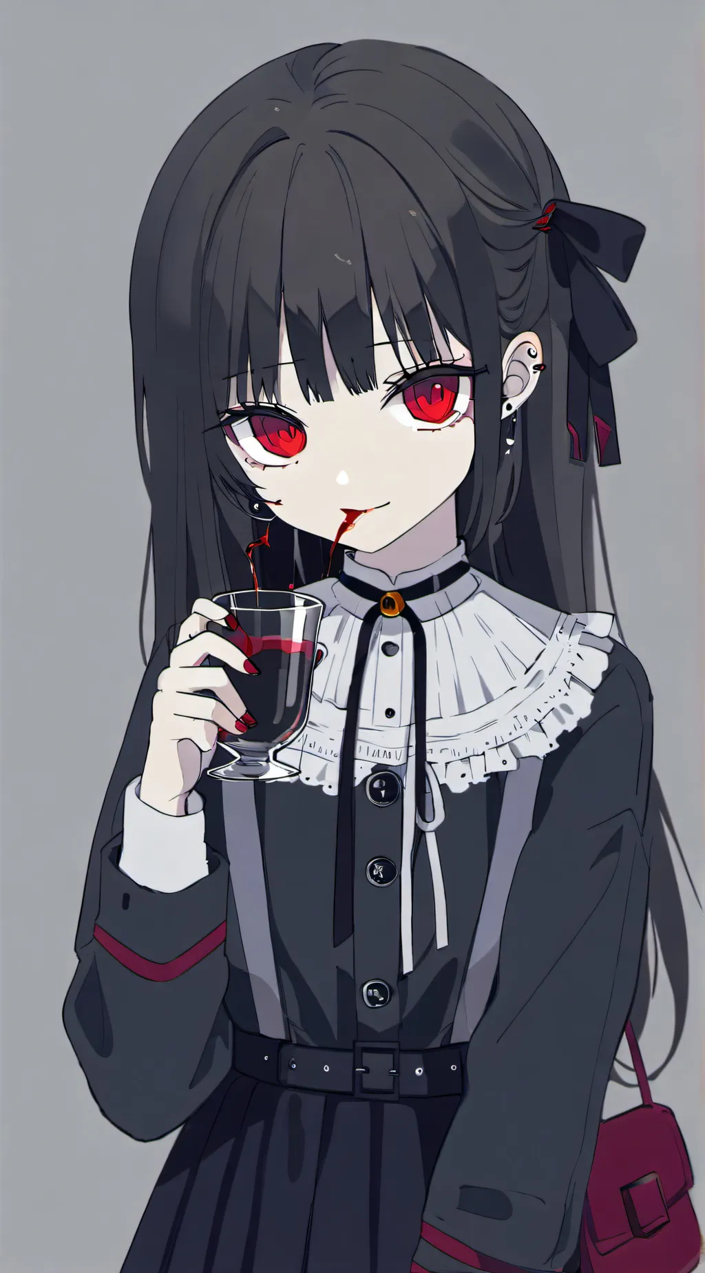 ai character: Thirsty Vampire background