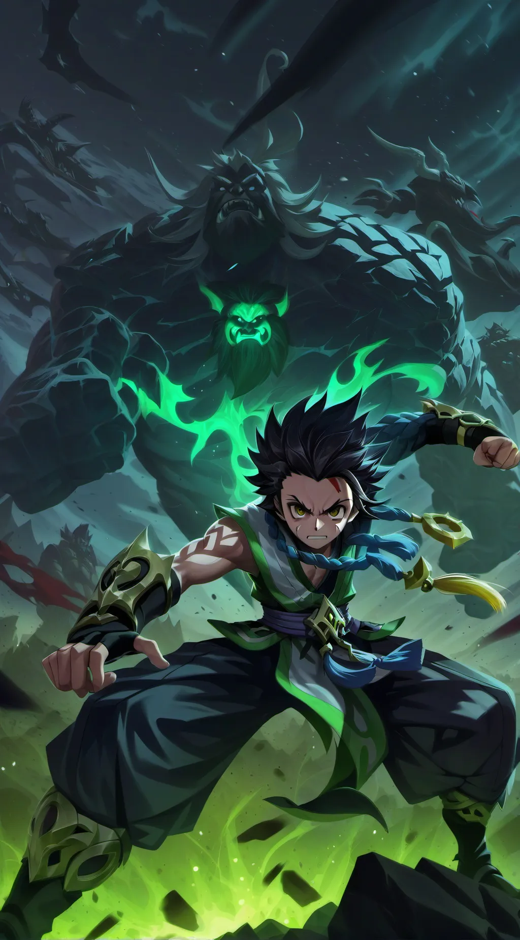 ai character: Tanjorio background