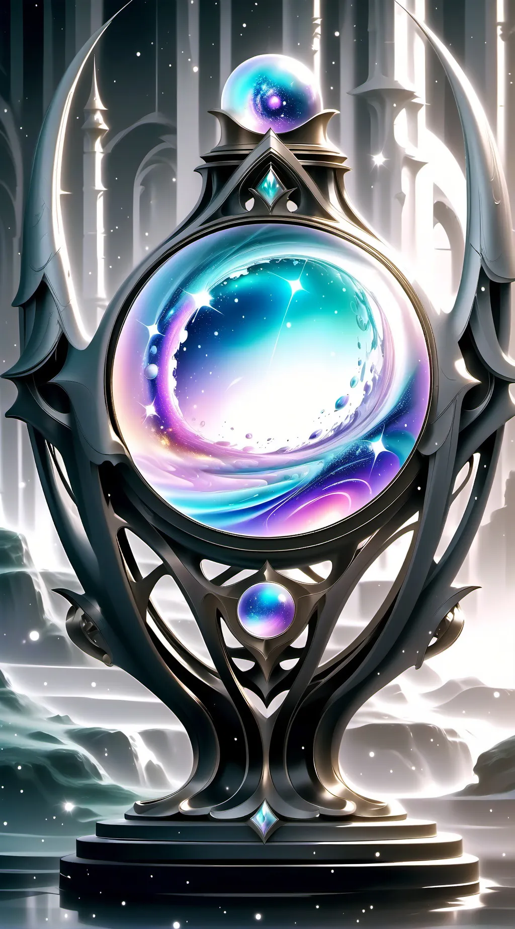ai character: •°*Galaxy 14*°• background