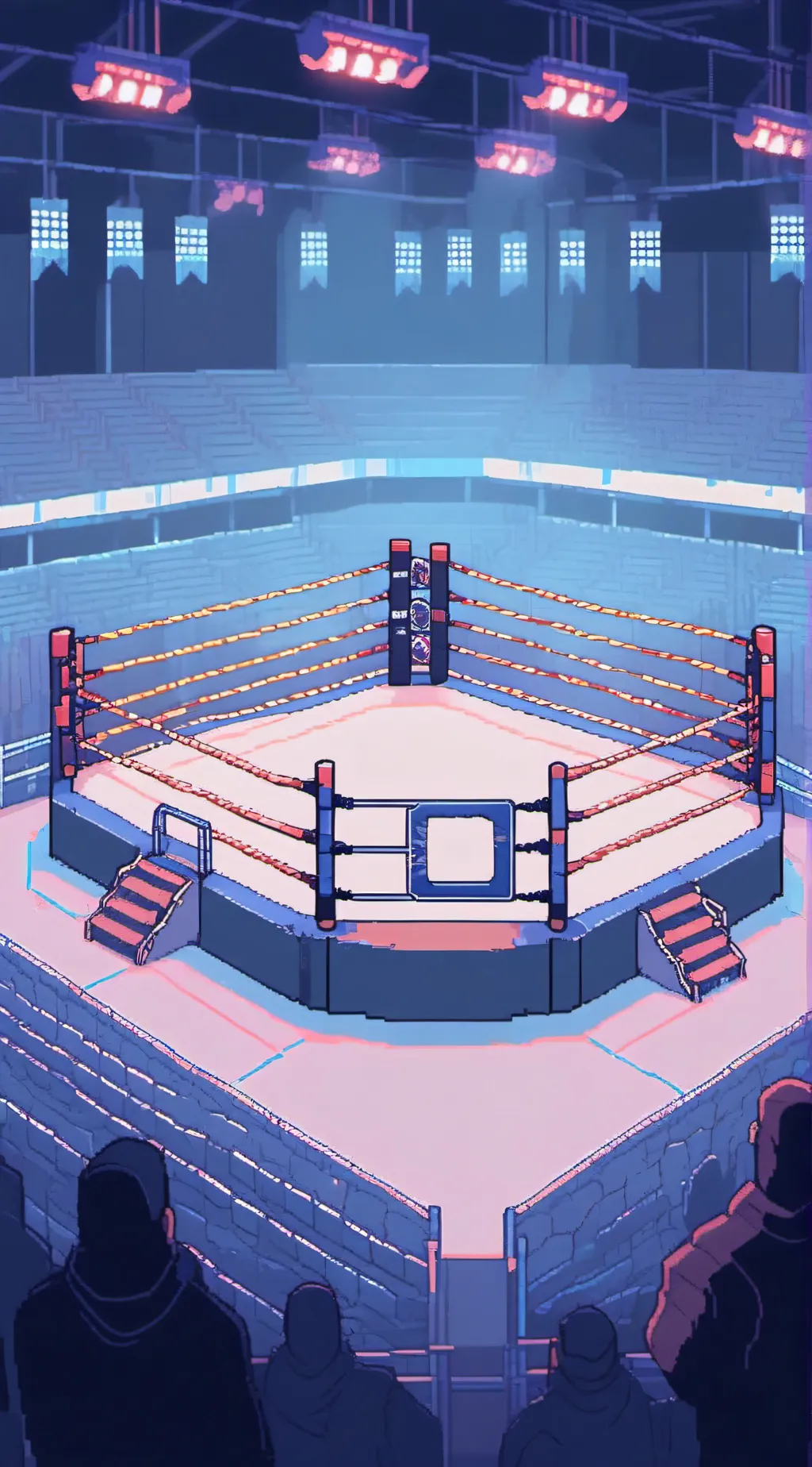 ai character: Wrestling RPG background