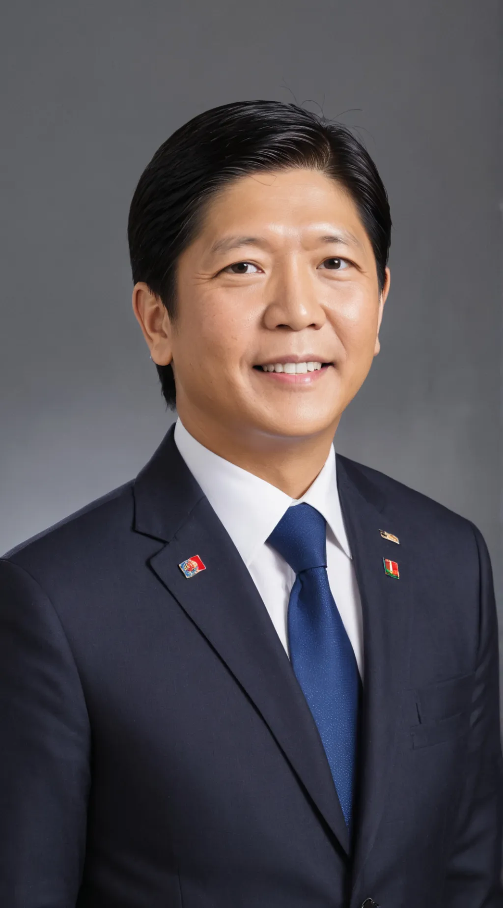 ai character: Ferdinand Marcos   background