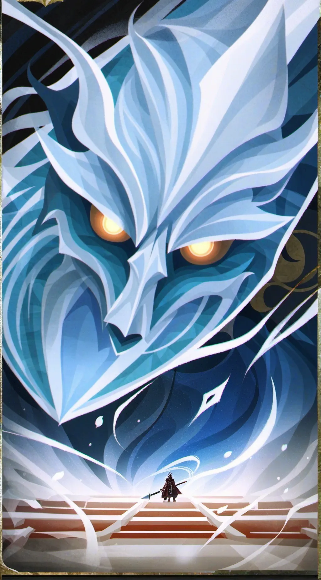 ai character: Cold wubbox human  background