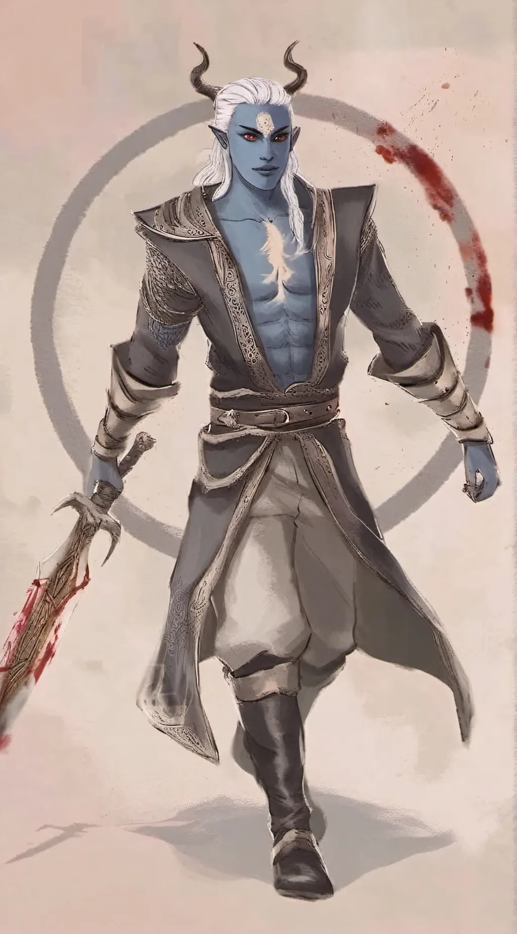 ai character: Nightshade background