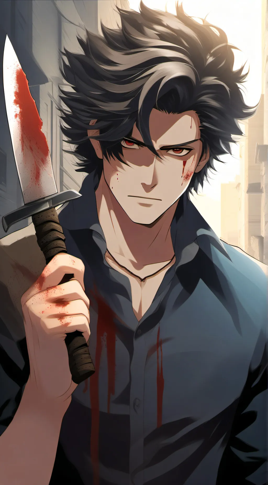 ai character: Chris (zeyn_syre) background