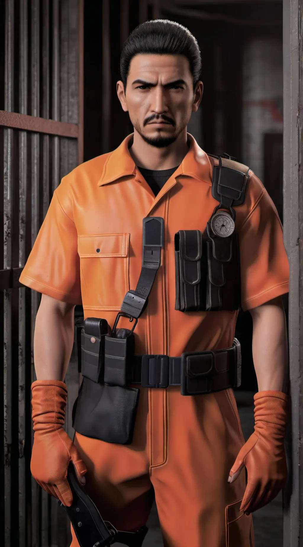 ai character: Cuchillo background