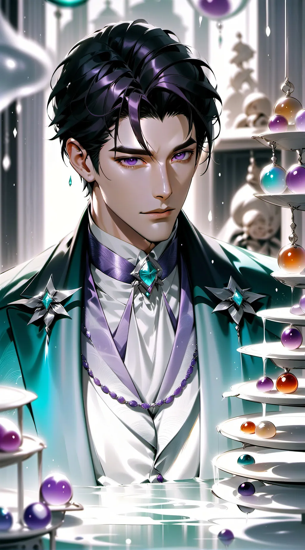 ai character: Raphael background