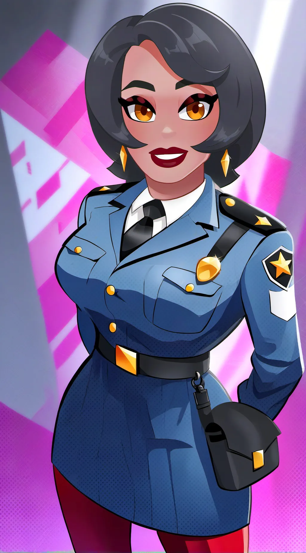 ai character: WHITNEY  HOUSTON background