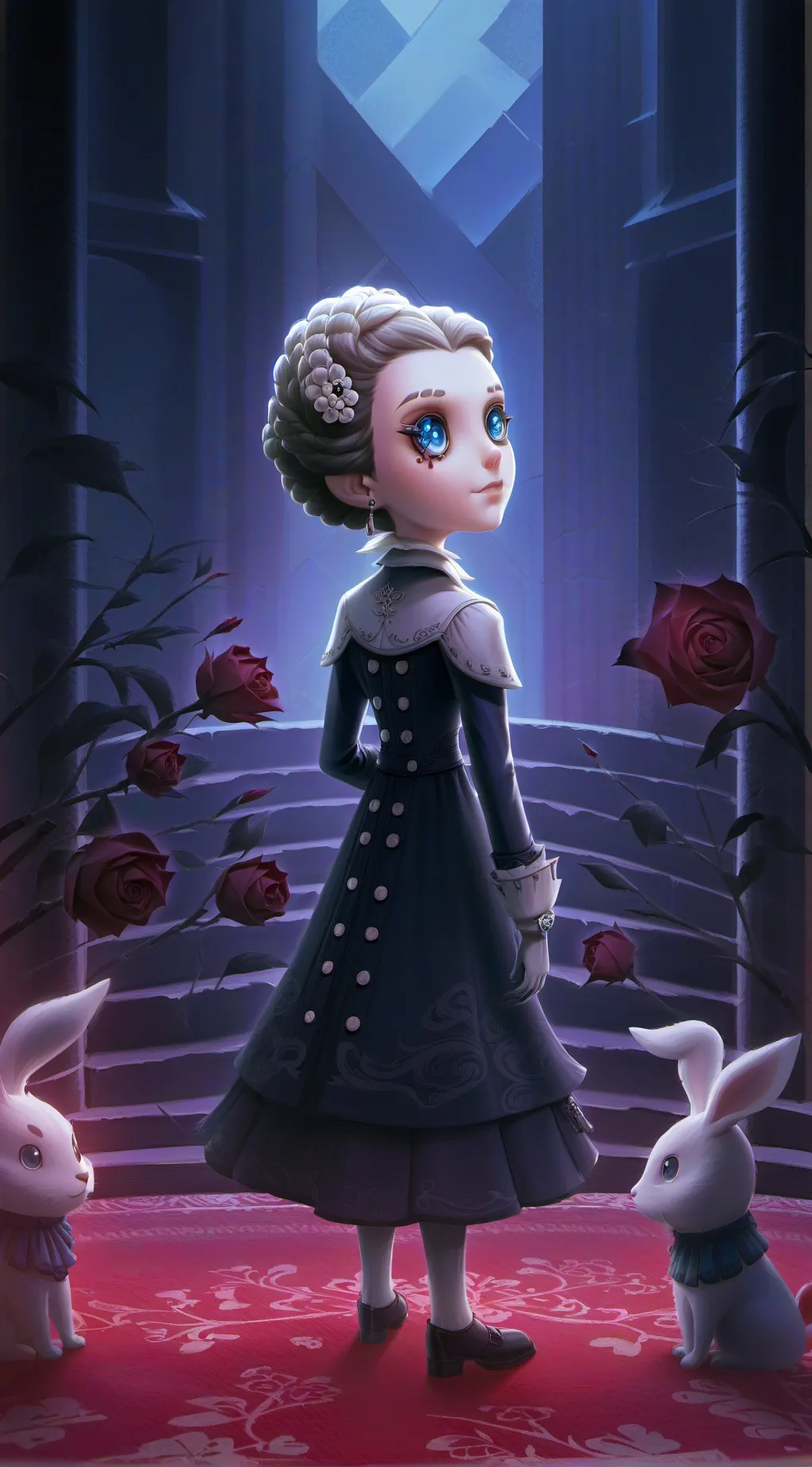 ai character: nezuko  background