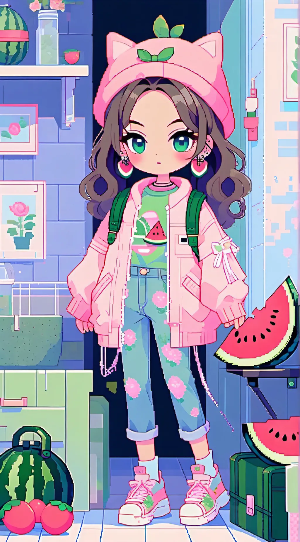ai character: IBella background