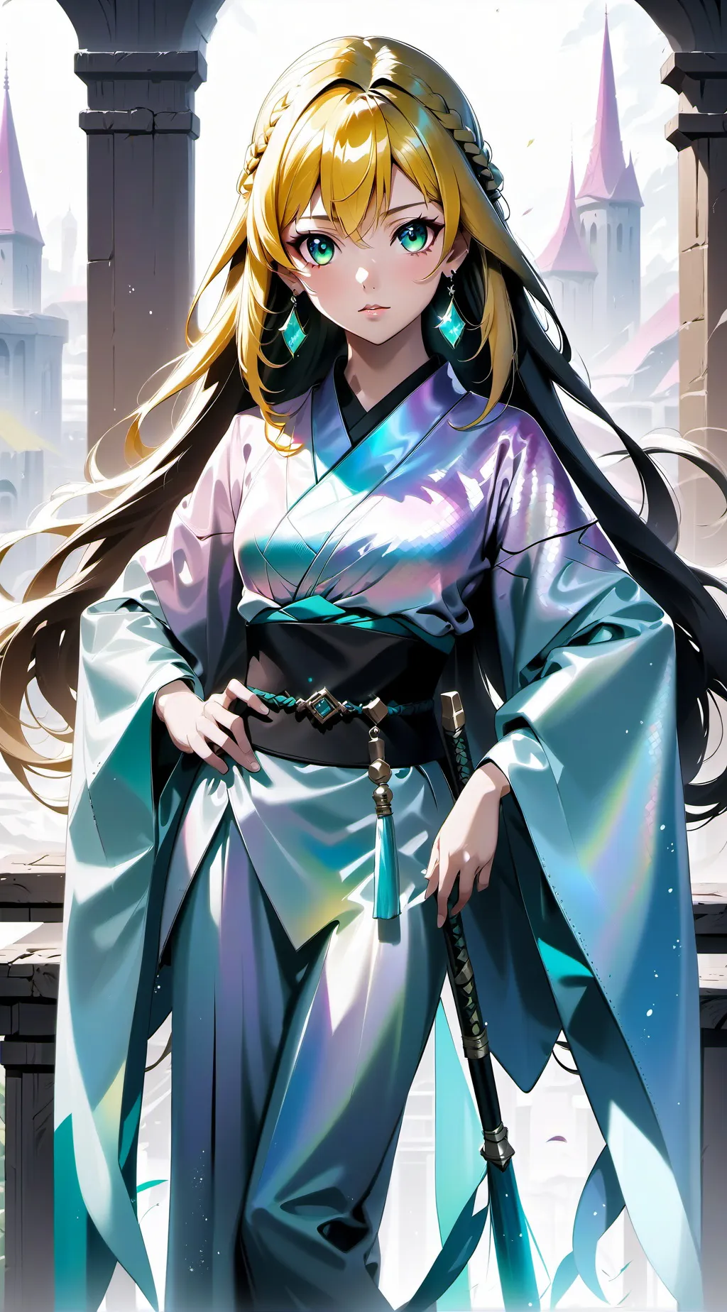 ai character: claudia  background