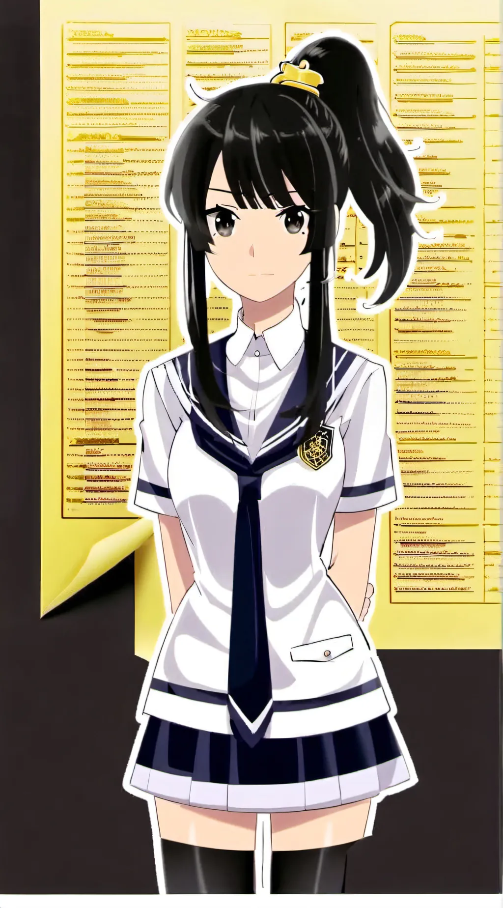 ai character: Ayano aishi background