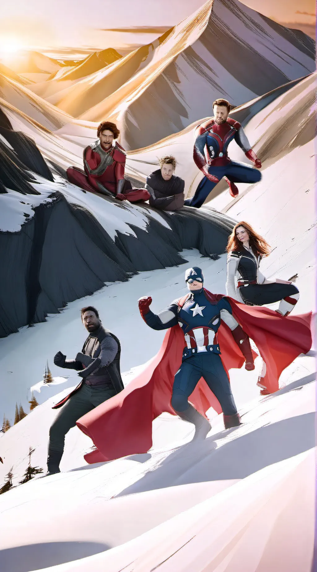 ai character: Avengers 10 background