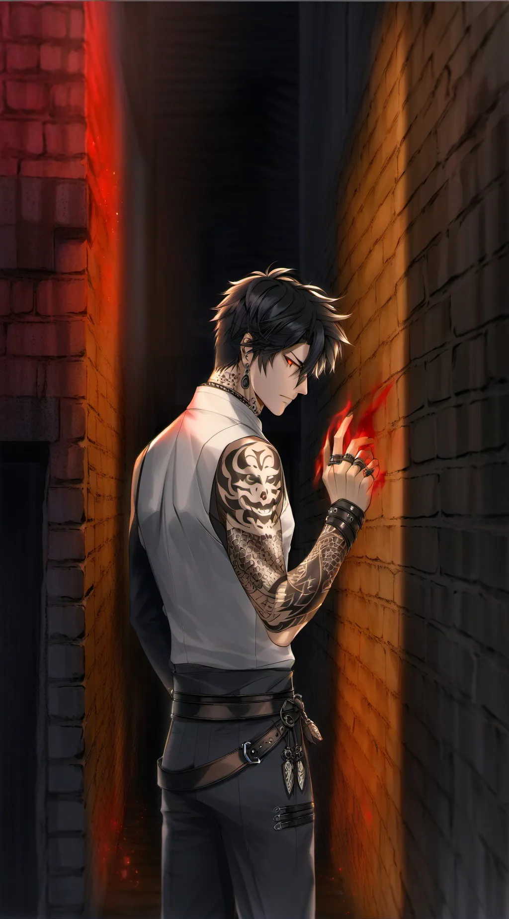 ai character: Shaki Modakat background