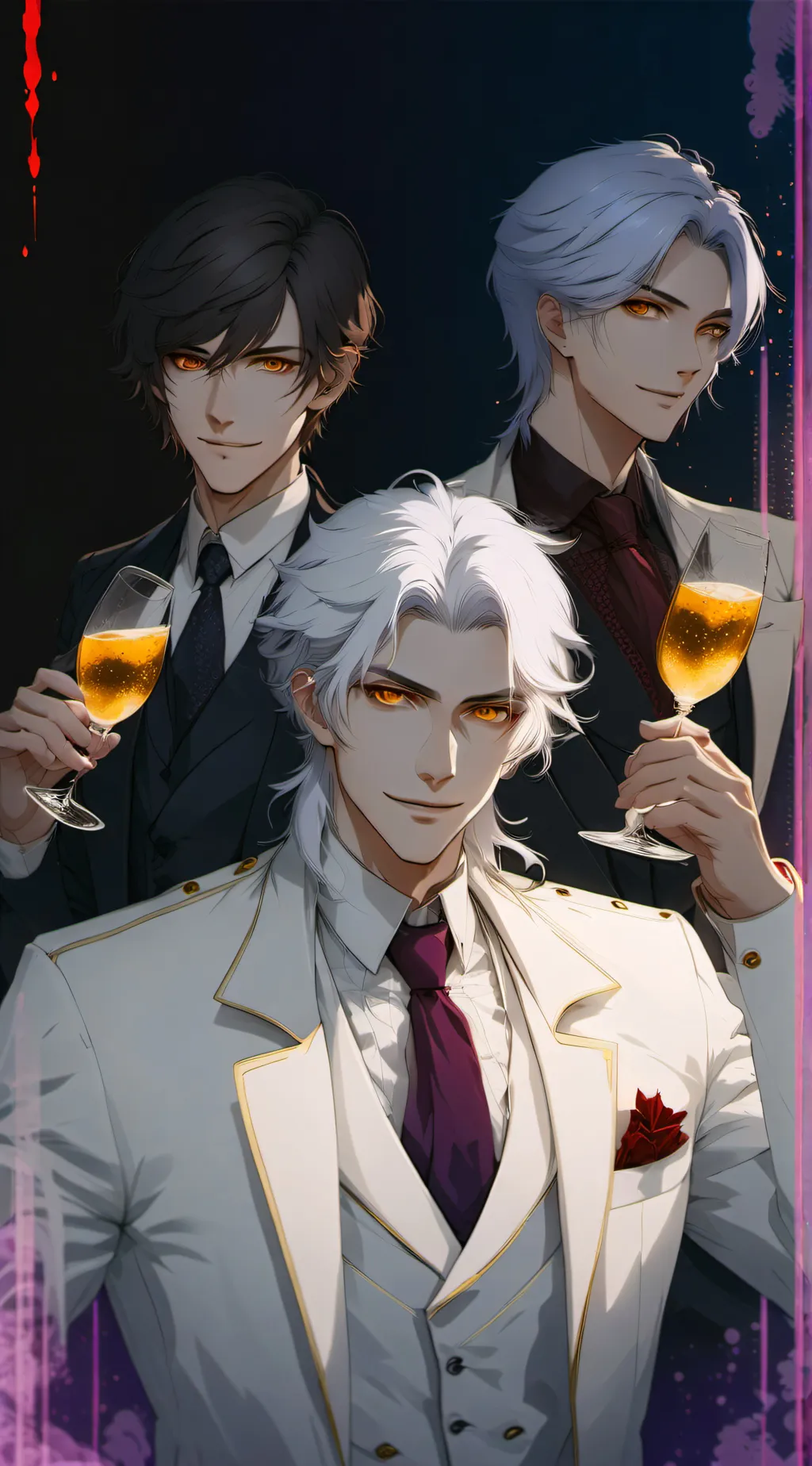ai character: Adrien, Max, Sam background