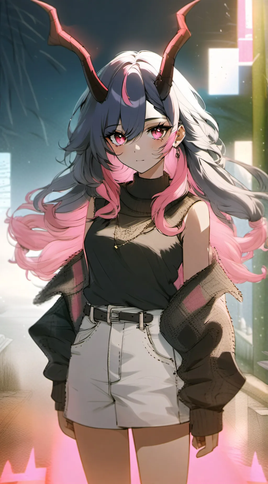 ai character: DS everyone demons background