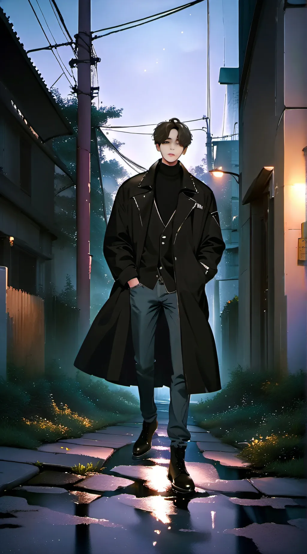 ai character: han jisung background