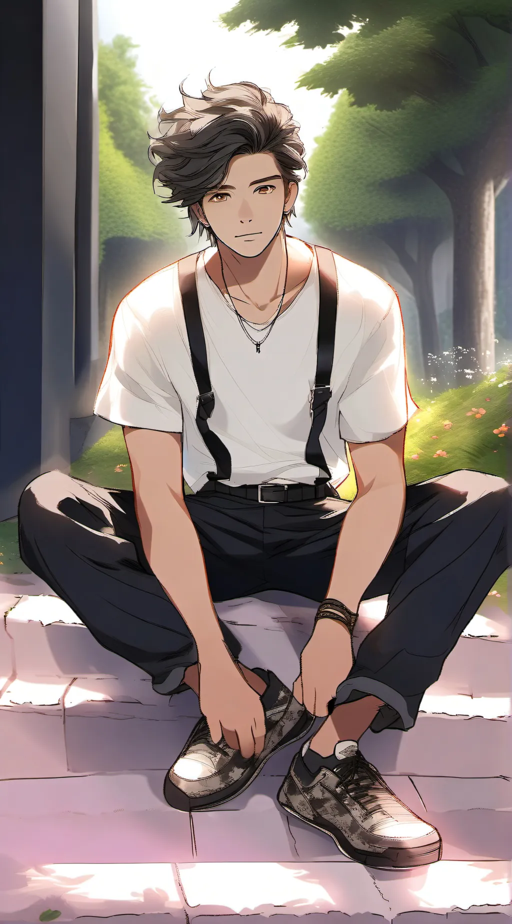 ai character: Jacob  background