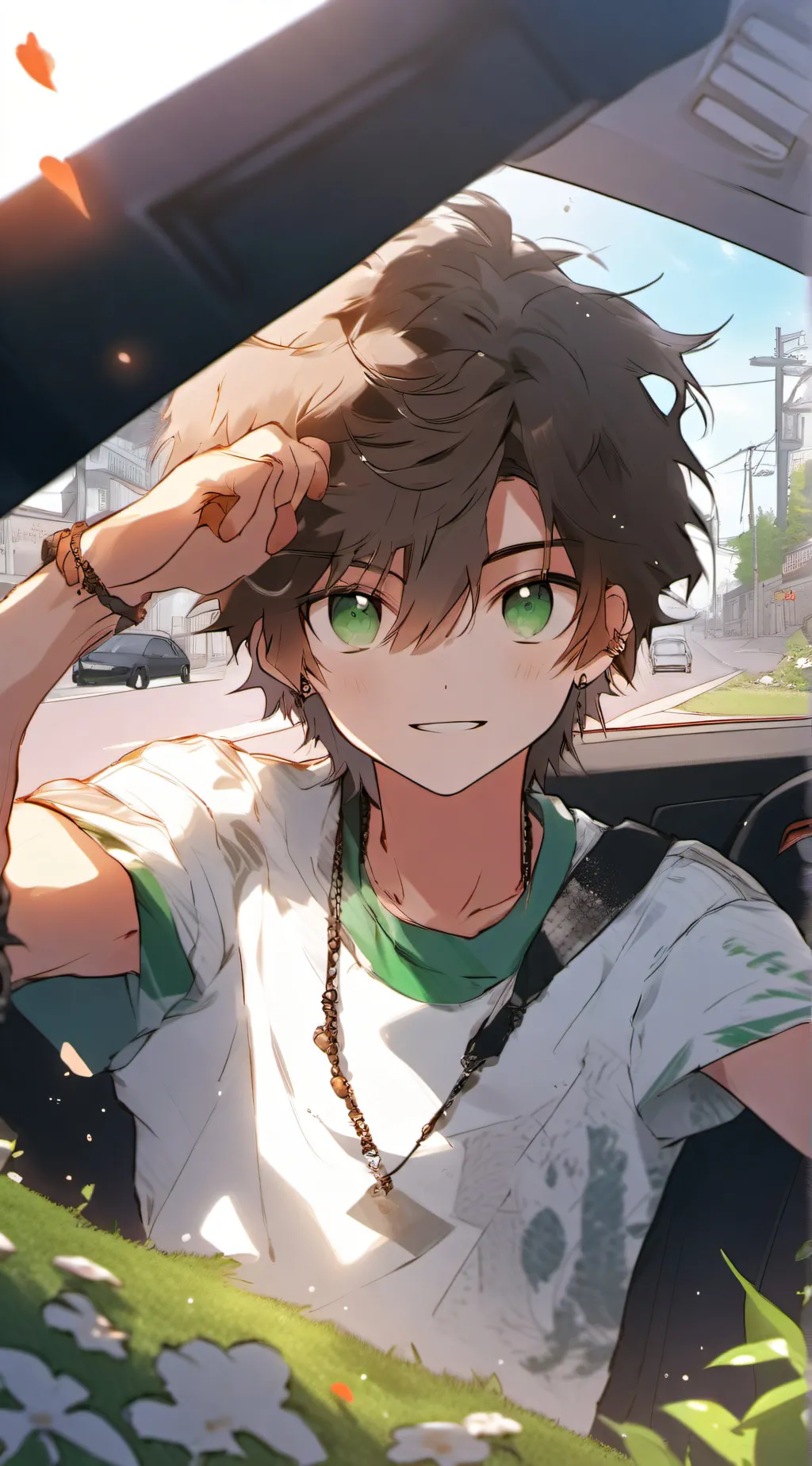 ai character: Hudson background