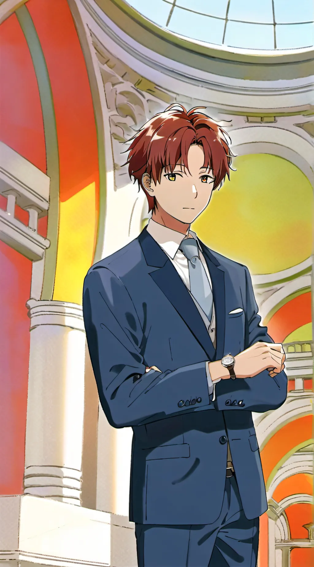 ai character: AYANOKOJI background