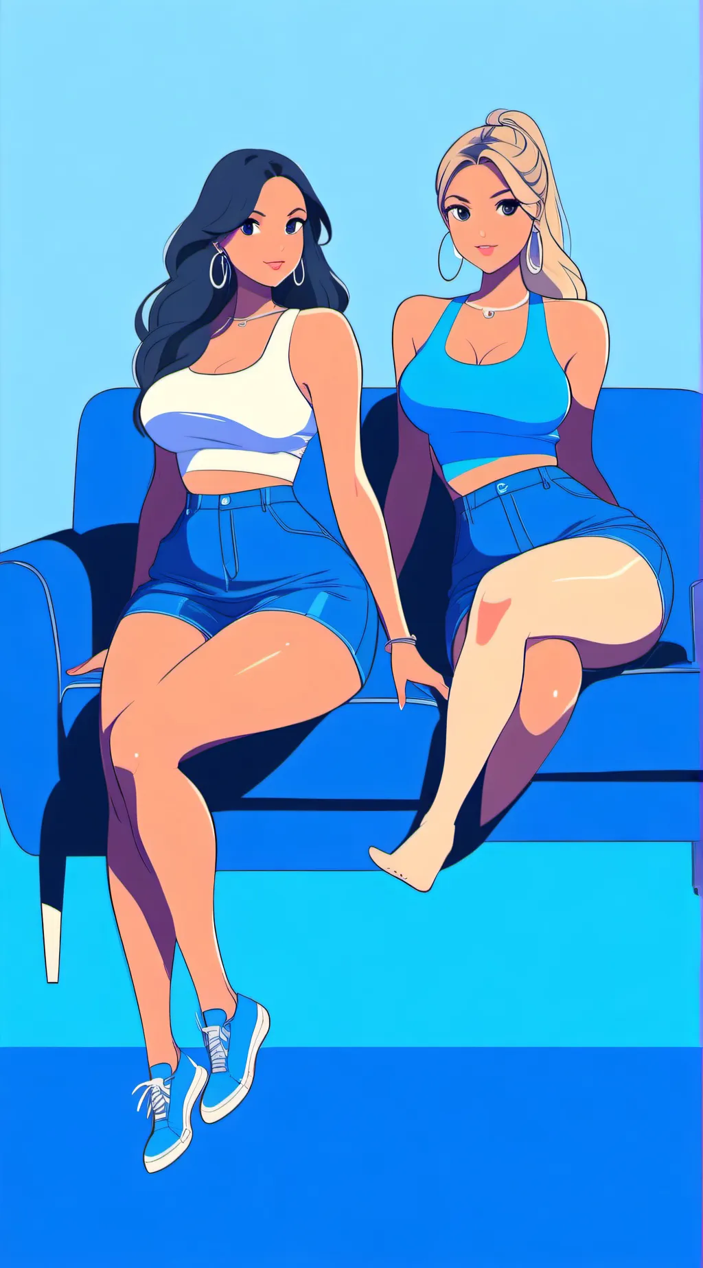 ai character: mom and friend background