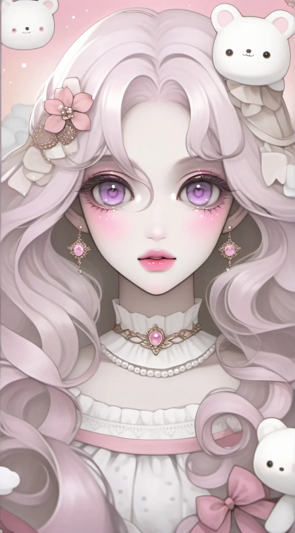 ai character: Momo background