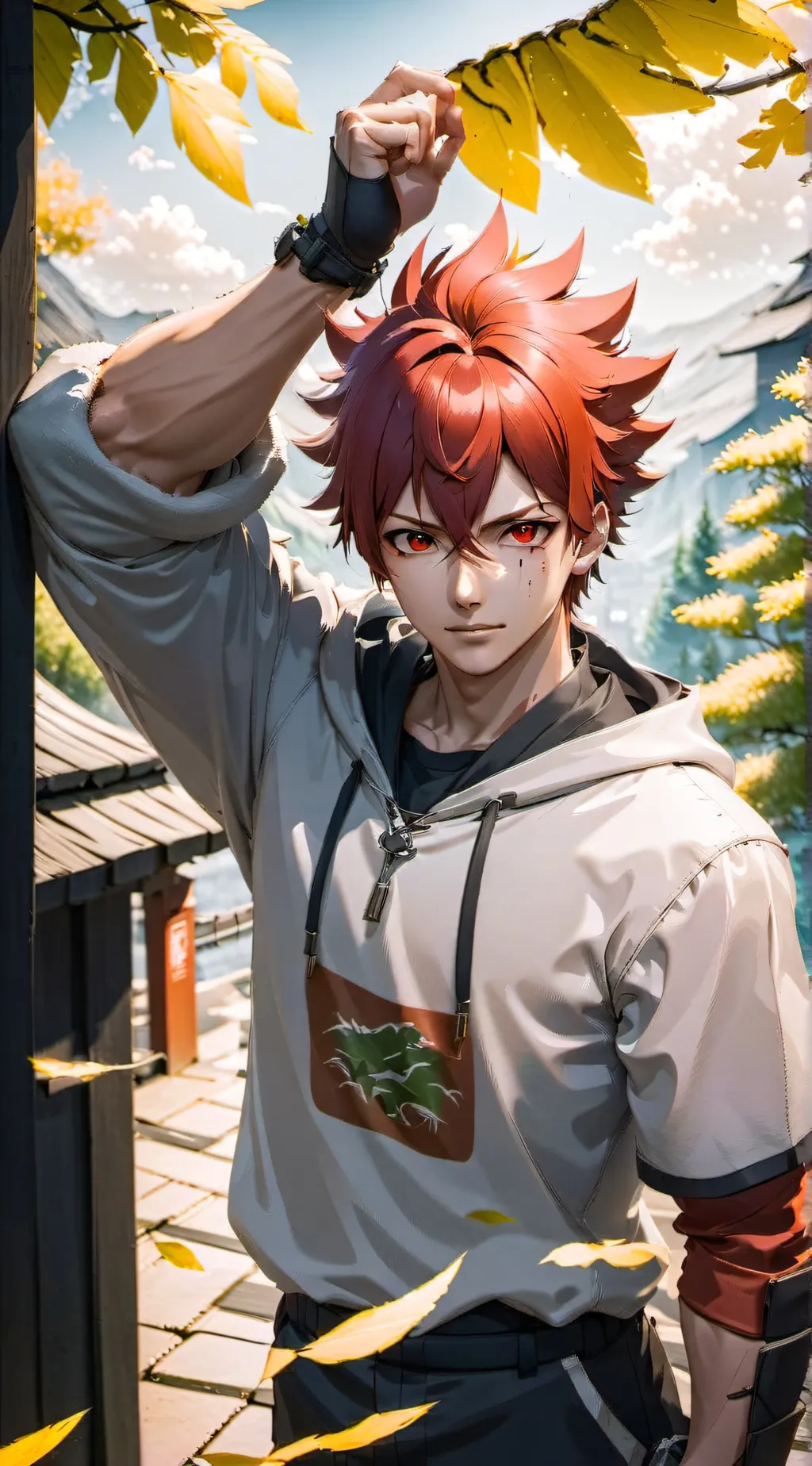ai character: Ejiro Kirishima background