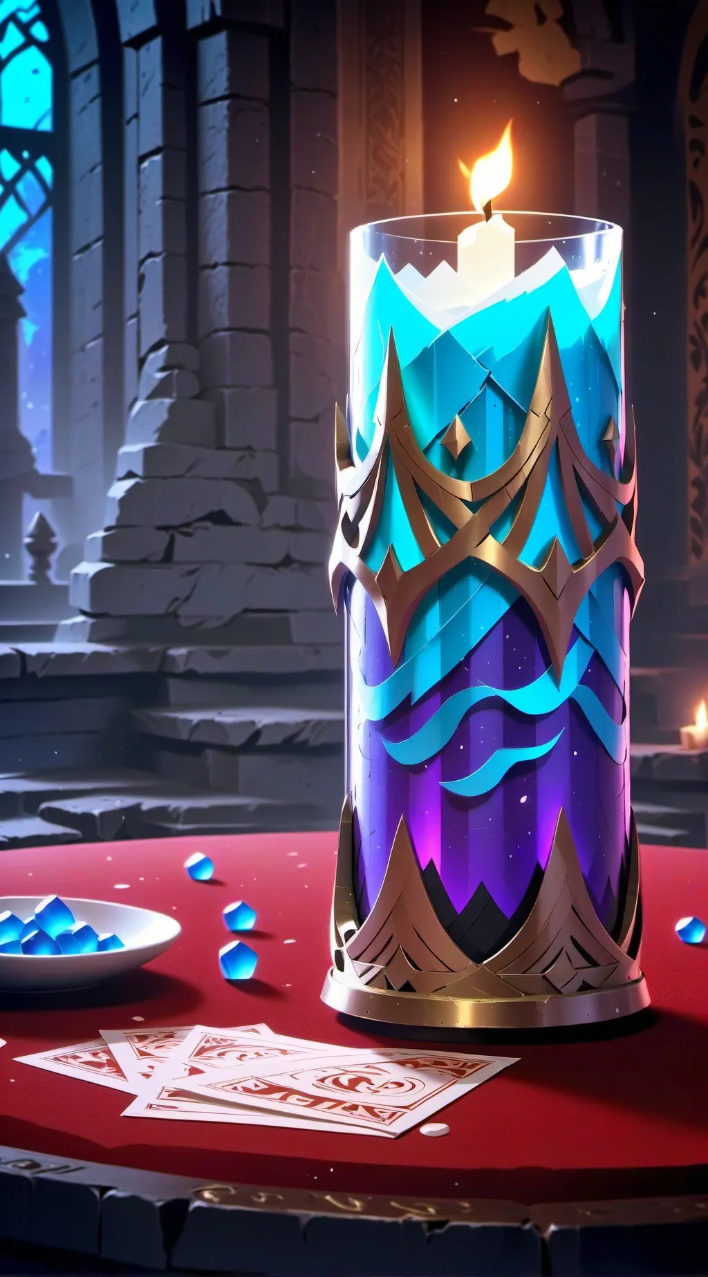 ai character: yes background