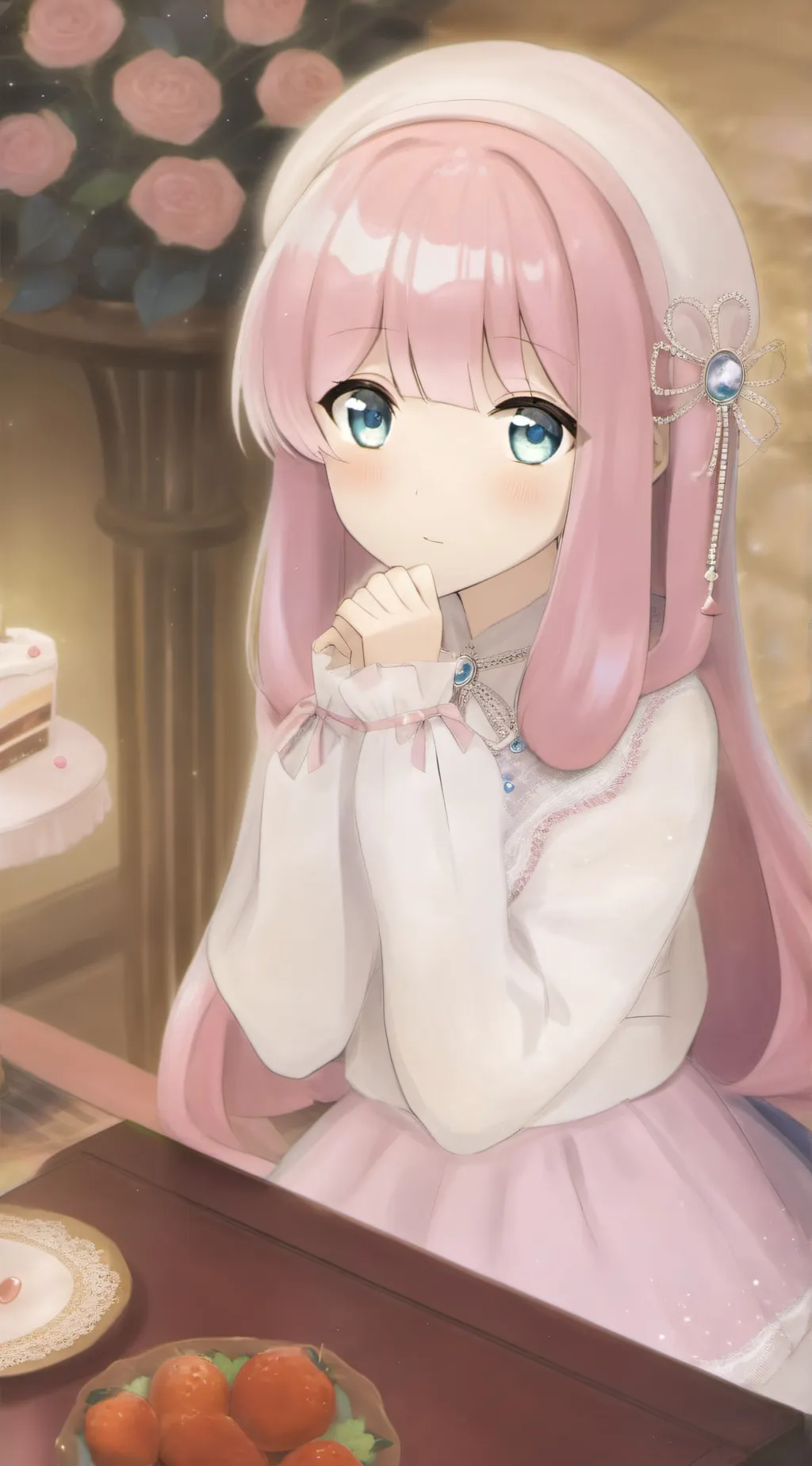ai character: Pinky background