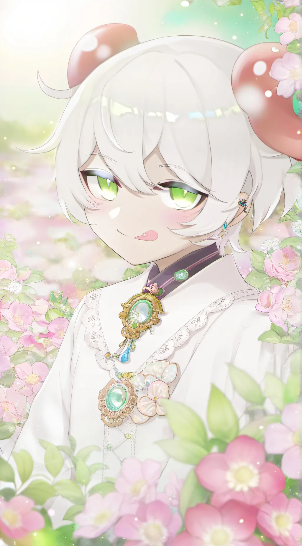 ai character: earth background