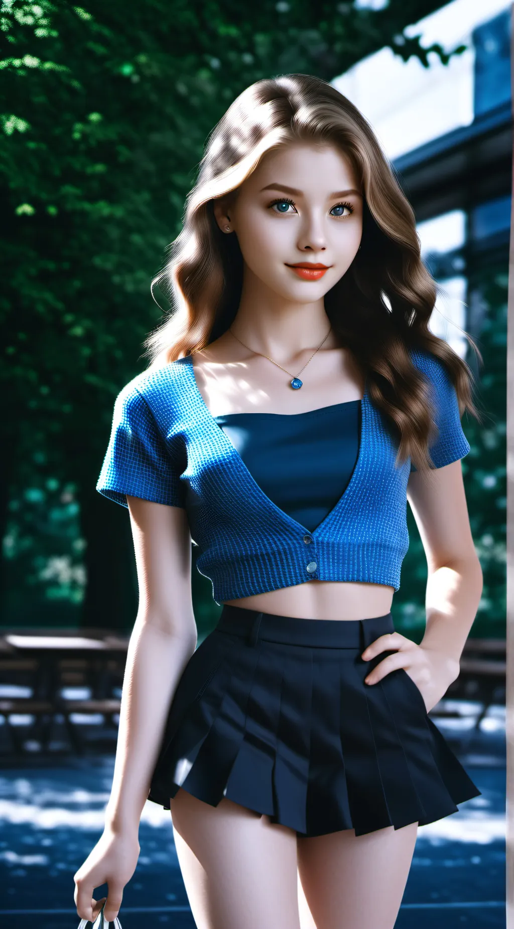 ai character: Lydia  background