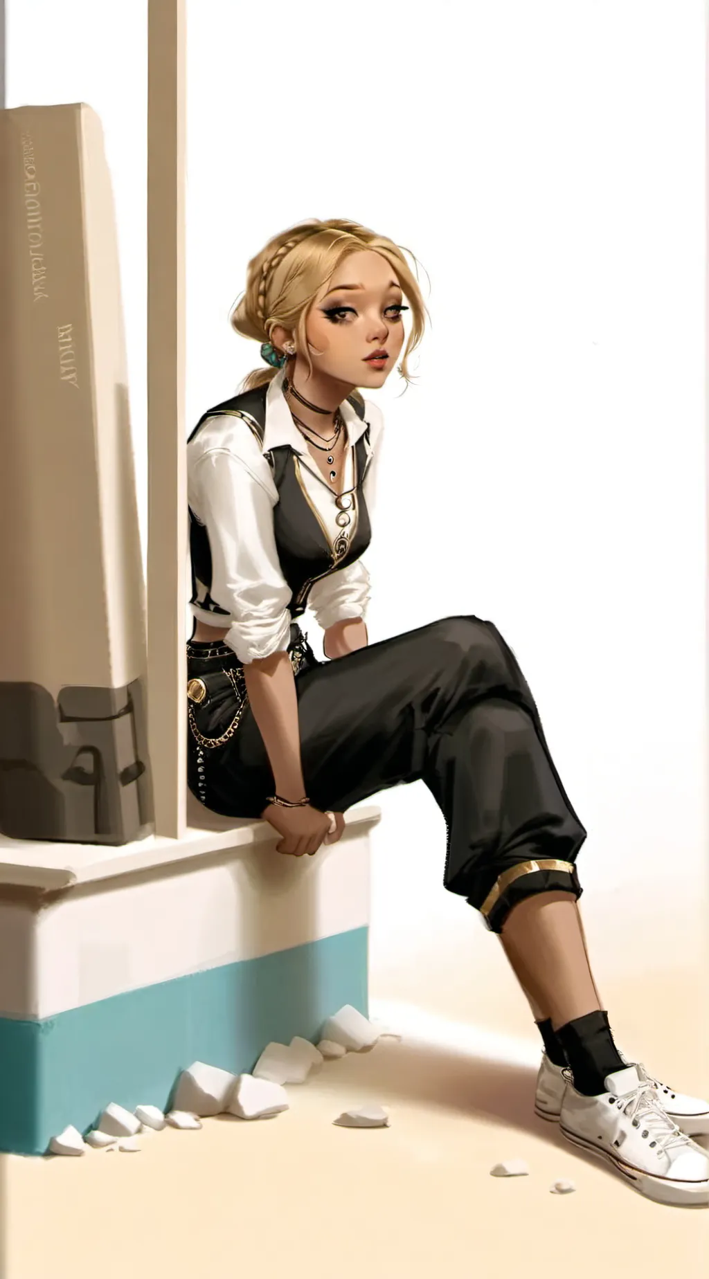 ai character: viola background