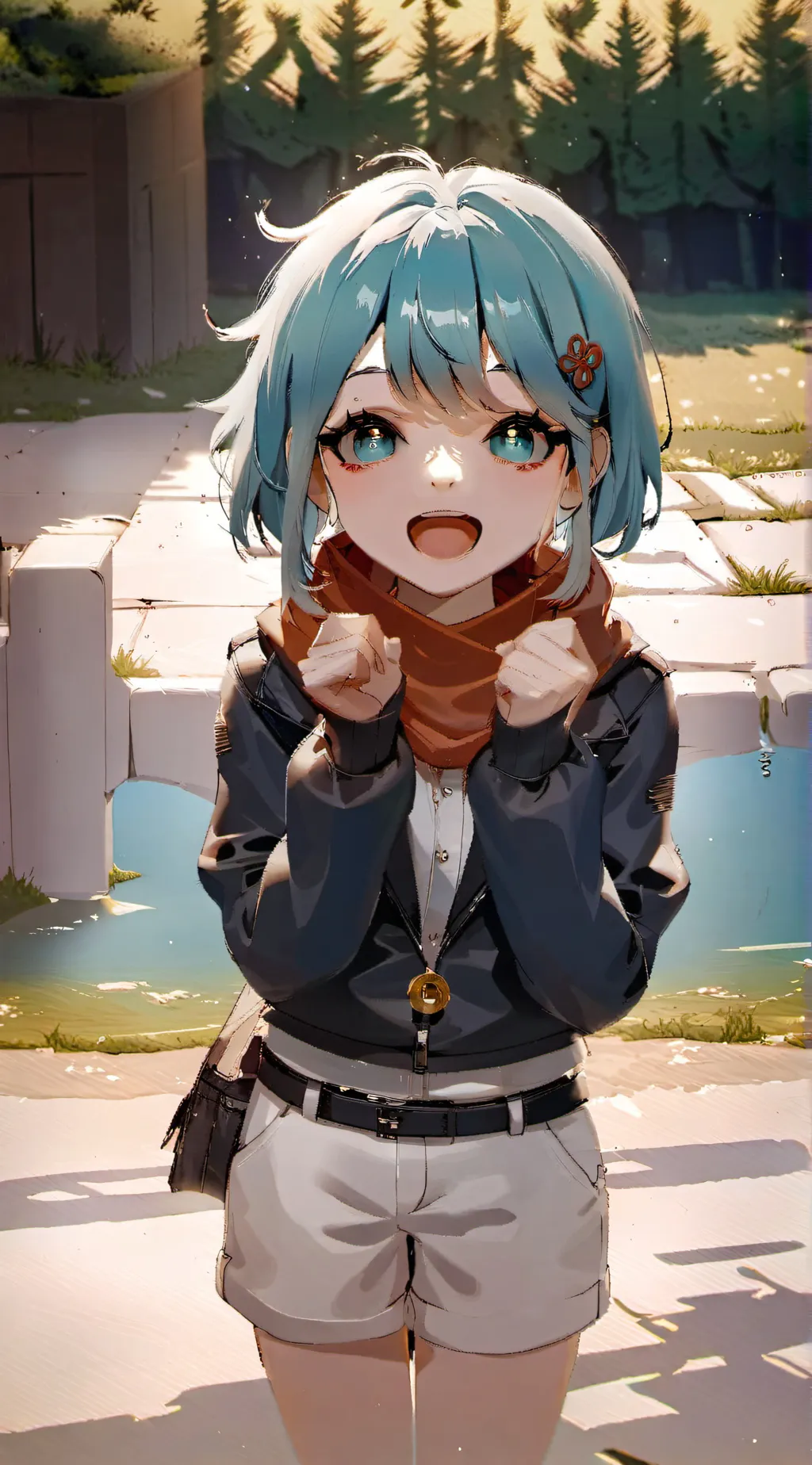 ai character: Jade background