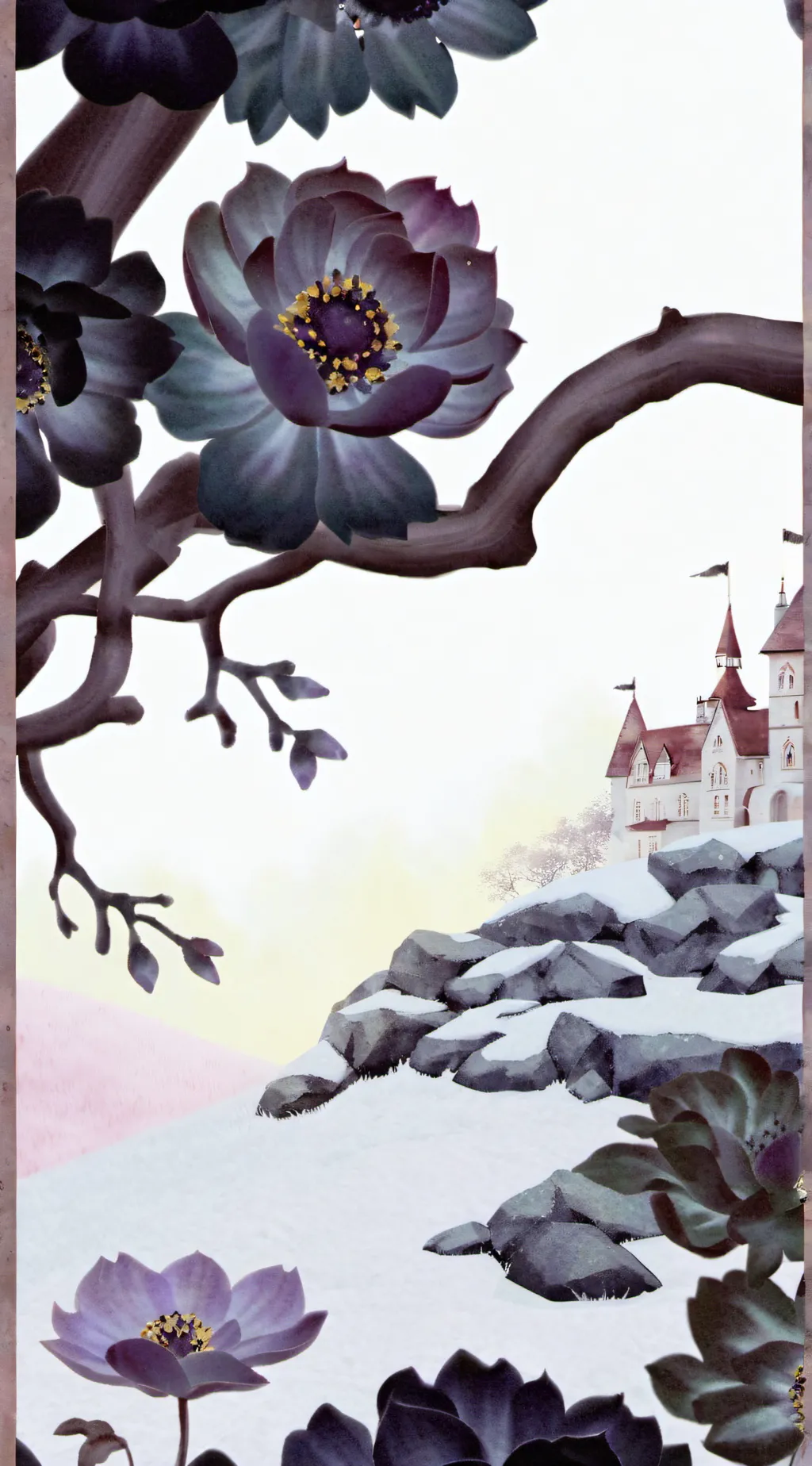 ai character: Frowning critters background