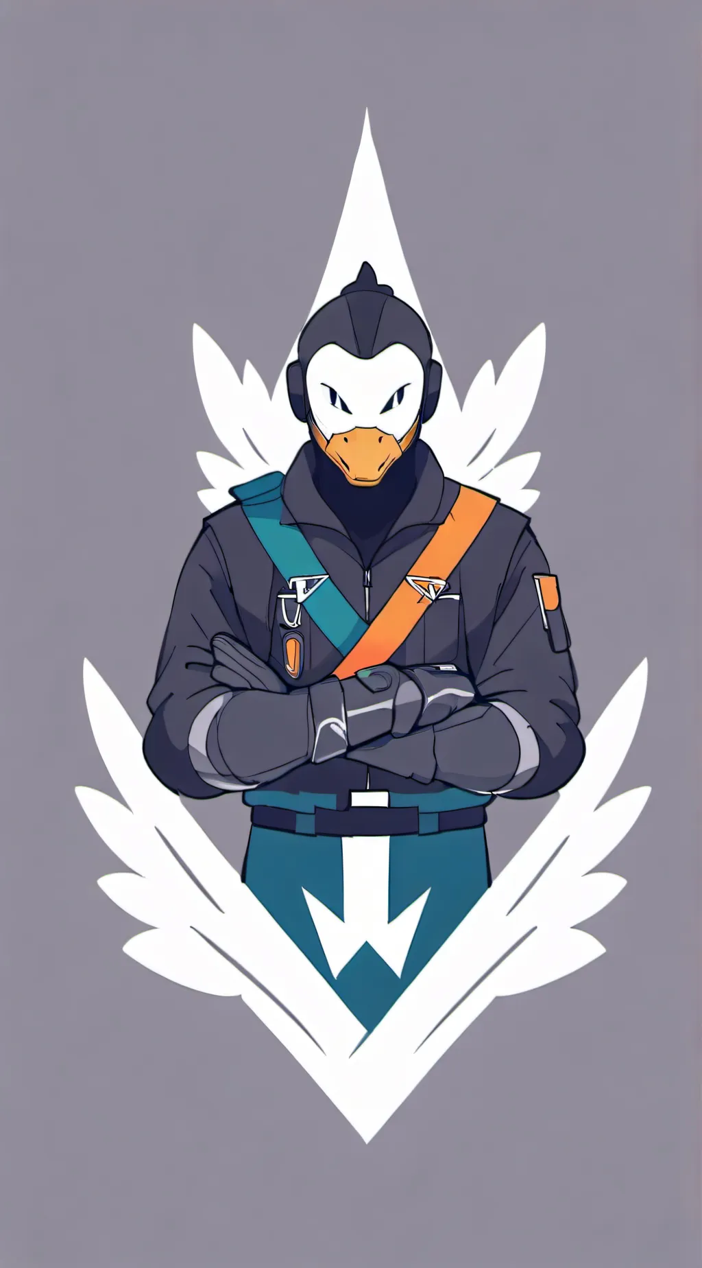 ai character: The mighty duck's  background