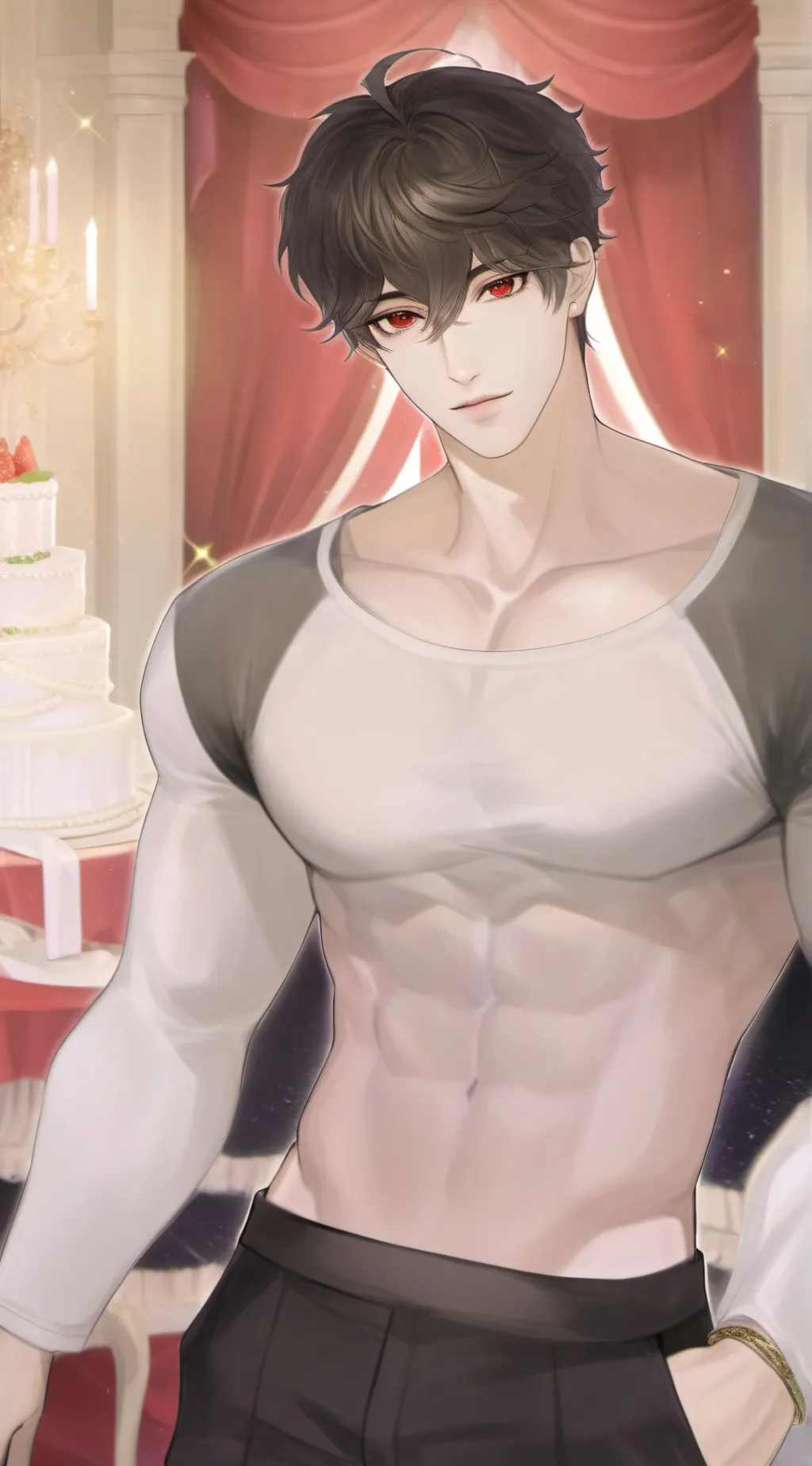 ai character: Adrien  background