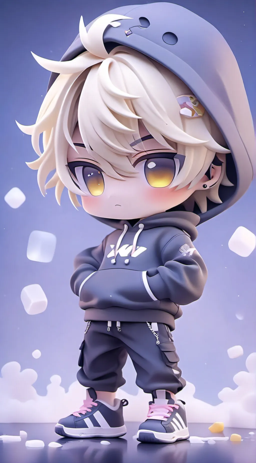 ai character: Eminem  background