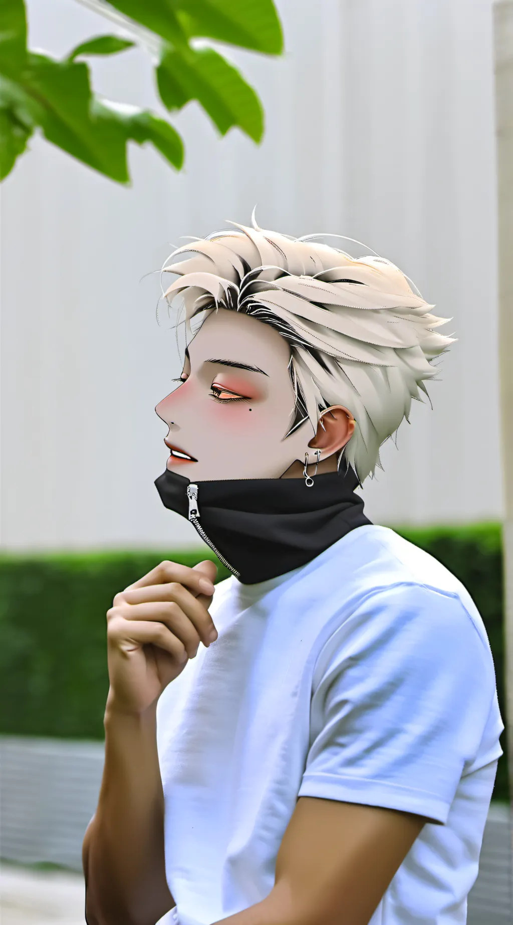 ai character: Uppermoons kid background