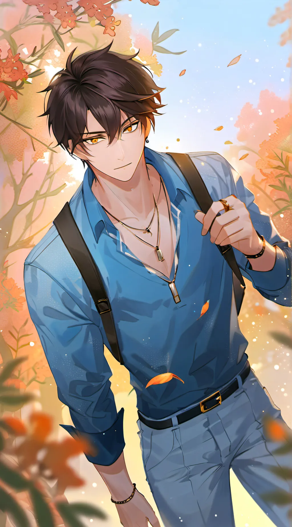 ai character: Carlos❤️‍🔥❤️‍🔥 background
