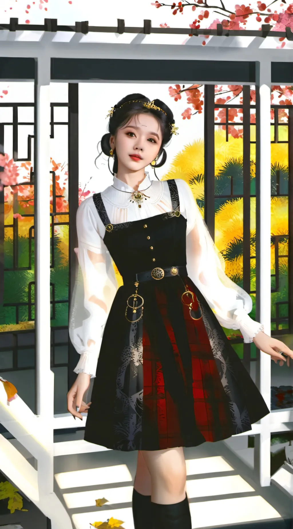 ai character: Vilmei✨🇮🇩 background