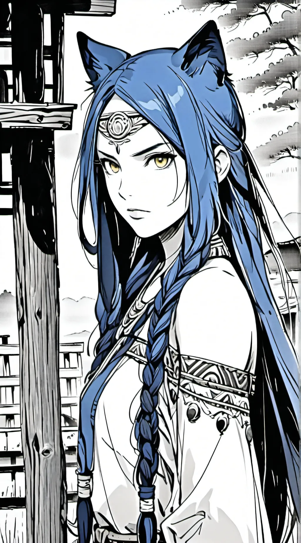 ai character: Miyoshi Barsimna background