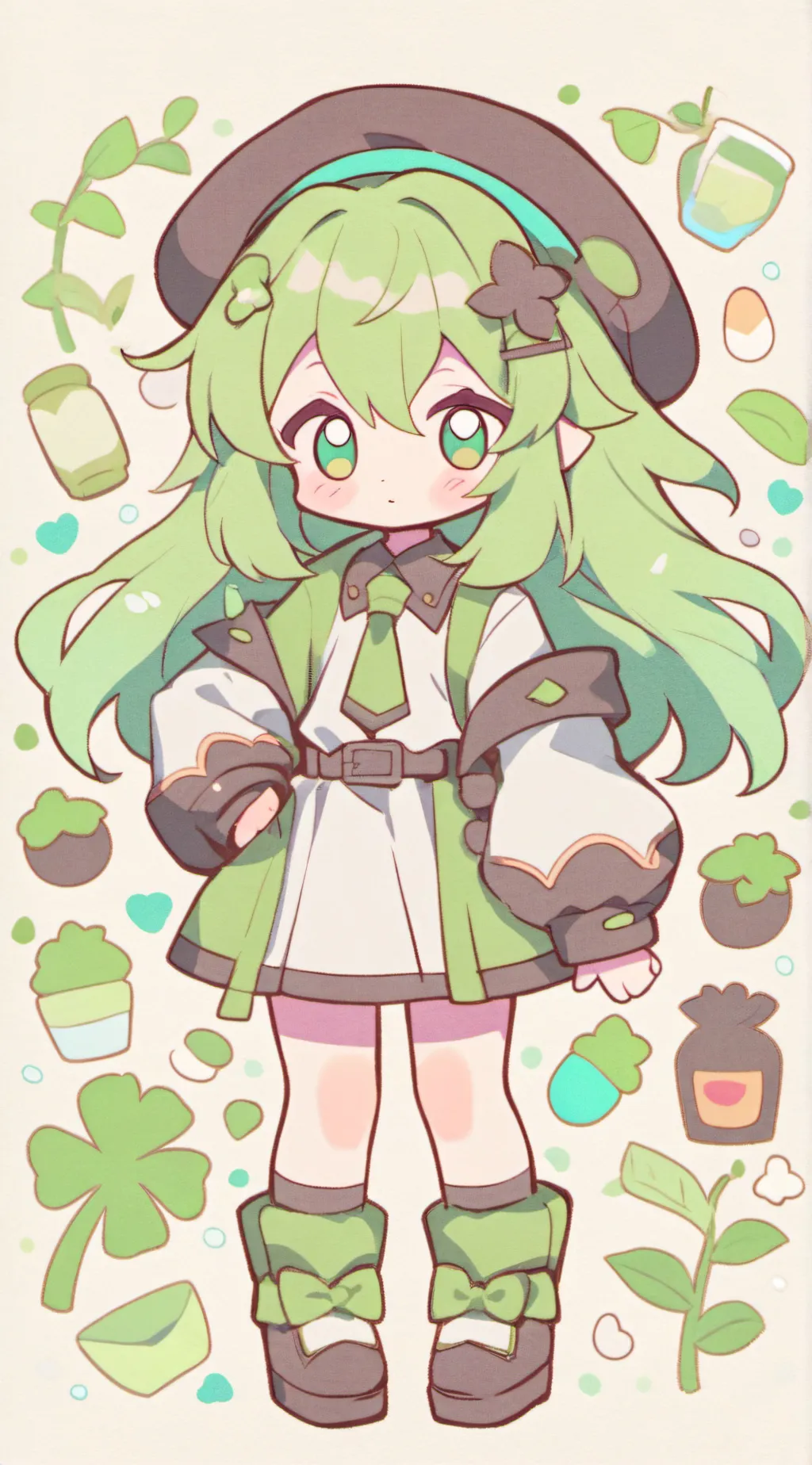 ai character: Aria background