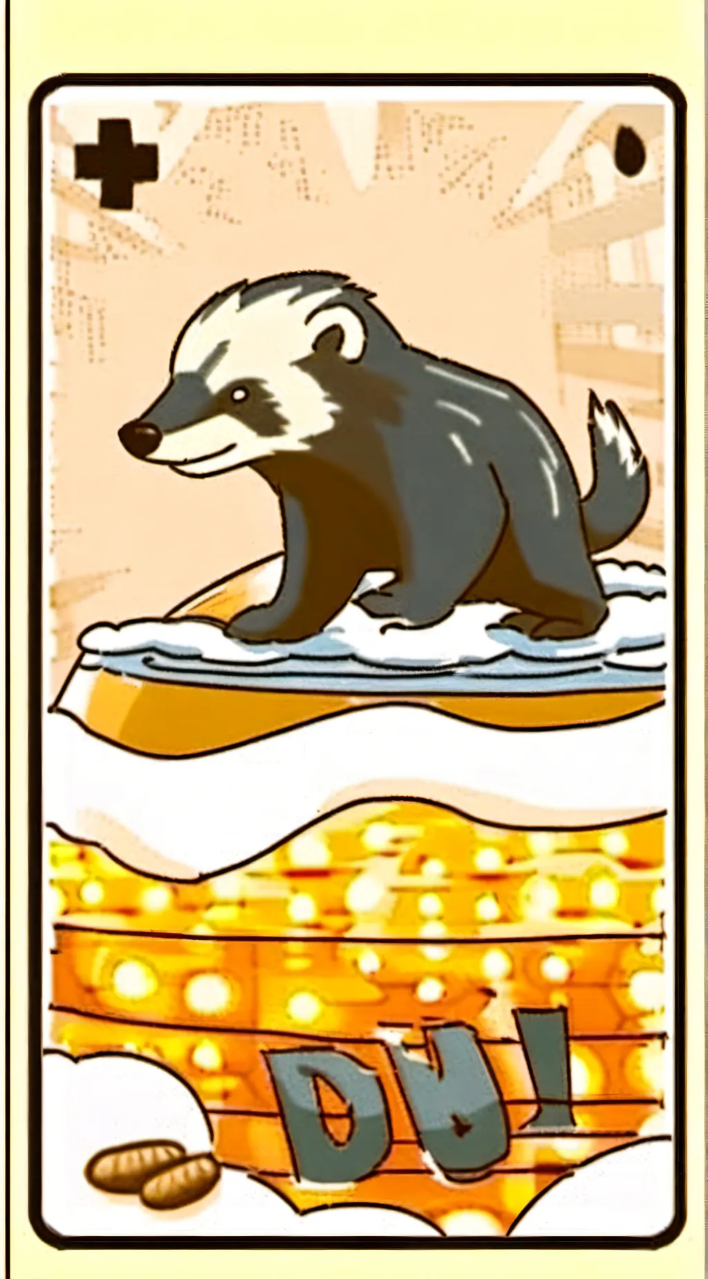ai character: HUFFLEPUFFS background