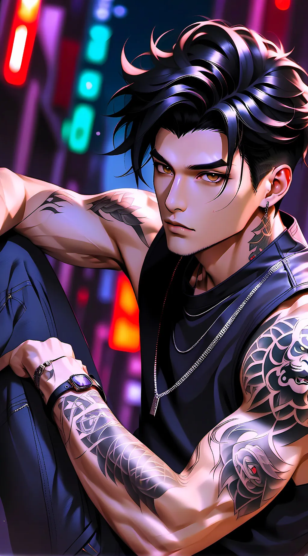 ai character: Souta background