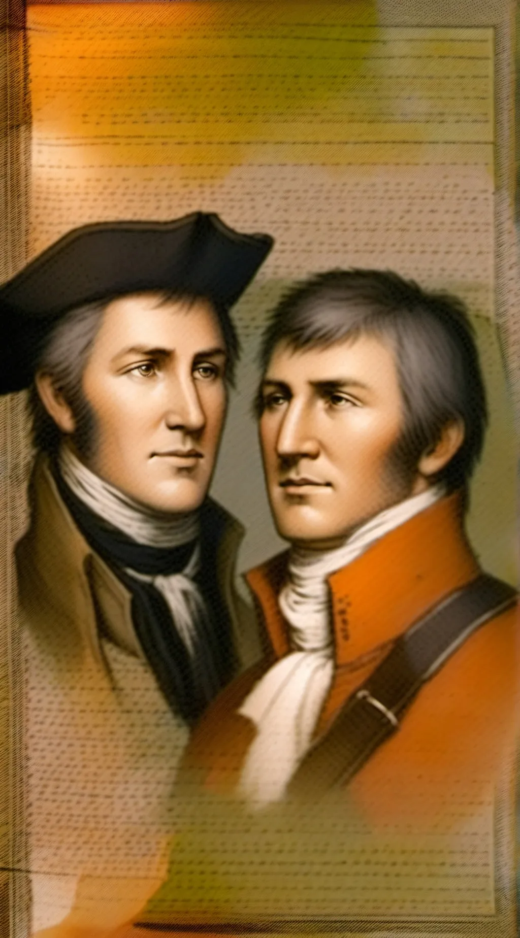 ai character: Lewis and Clark  background